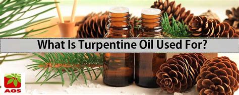 What is turpentine oil for skin?