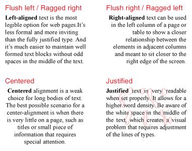 What is type alignment?