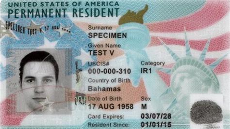 What is valid residence permit in USA?