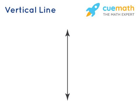 What is vertical line in math?