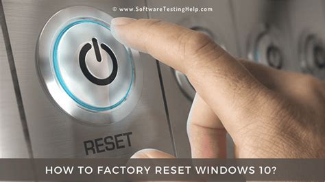 What is windows reset button?