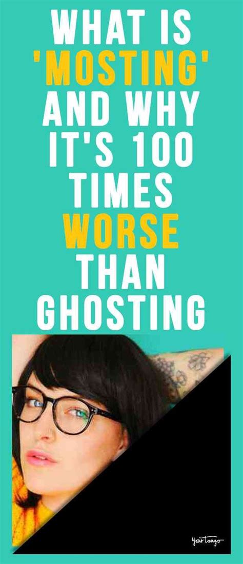 What is worse than ghosting?