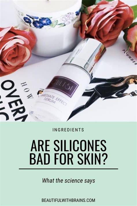 What is wrong with silicones in skincare?