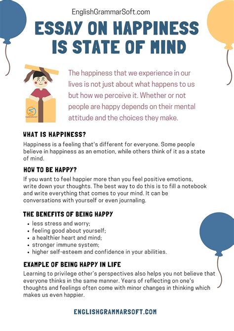 What is your idea of happiness essay?