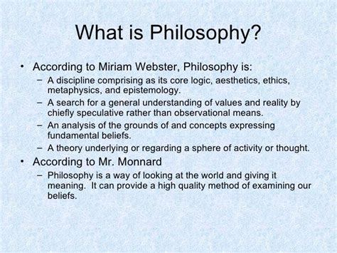 What is your money philosophy?