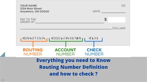 What is your routing number?