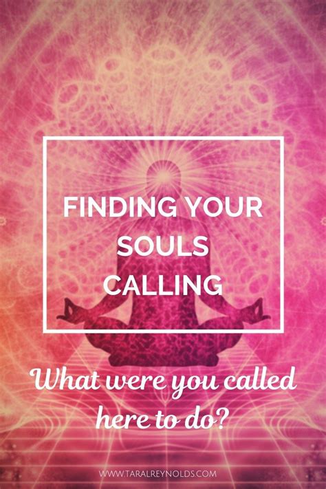 What is your soul calling?