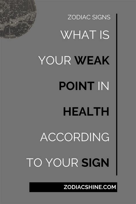 What is your weak point?