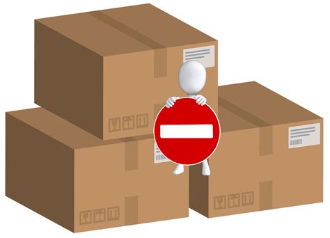 What items Cannot be sent internationally?