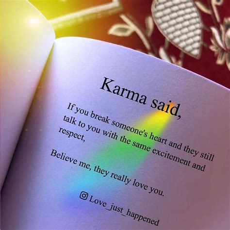 What karma says about fake love?