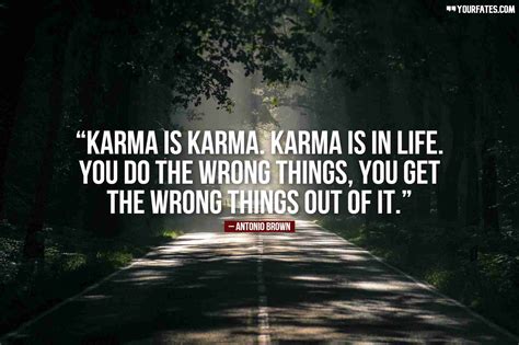 What karma says about life?