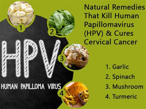 What kills HPV naturally?