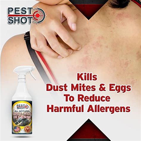 What kills dust mites fast?