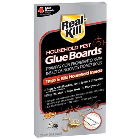 What kills glue?