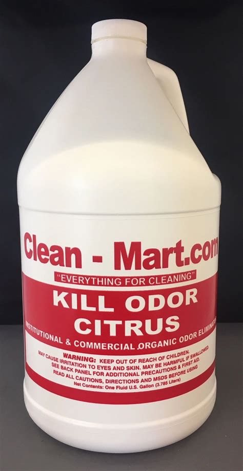 What kills odors?