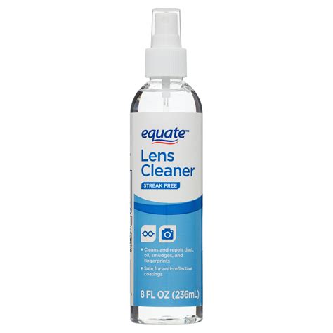 What kind of alcohol is in lens cleaner?