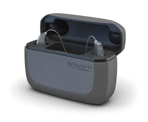 What kind of battery is in a rechargeable hearing aid?