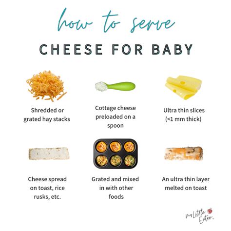 What kind of cheese can a 1 year old eat?