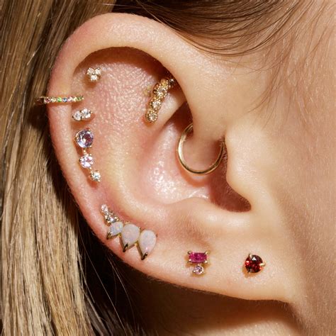 What kind of earrings should you wear when you get your ears pierced?