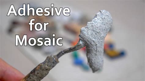 What kind of glue to use on mosaics?