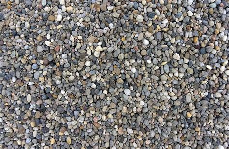What kind of gravel hardens like concrete?