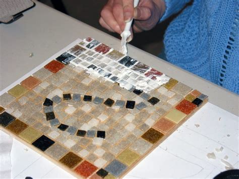 What kind of grout for stained glass mosaic?
