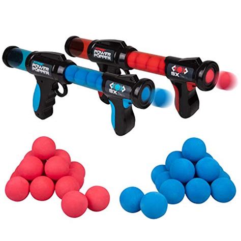 What kind of gun shoots rubber balls?