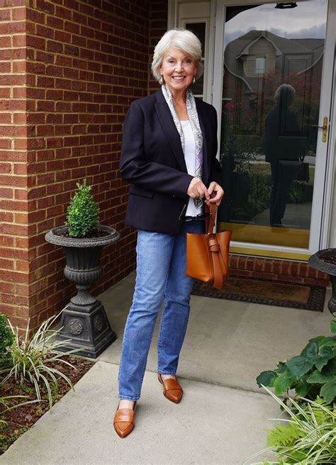 What kind of jeans should 60 year old woman wear?