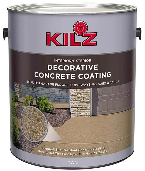 What kind of stain is best for concrete?