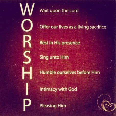 What kind of worship pleases God?