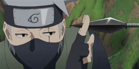 What knife does Kakashi use?