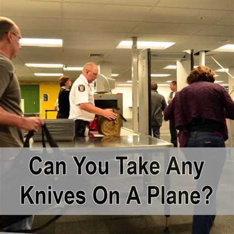 What knife is allowed in airport?