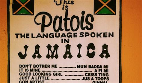 What language do Jamaicans talk?