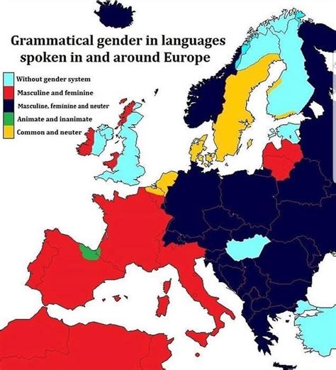 What language has 5 genders?