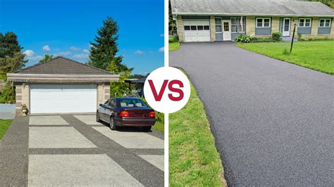 What lasts longer concrete or asphalt?