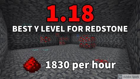 What level is Redstone mined at?