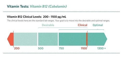 What level of B12 is concerning?