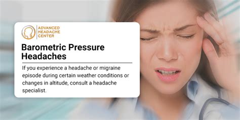 What level of air pressure causes headaches?