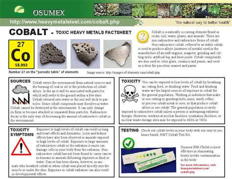 What level of cobalt is toxic?