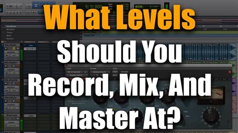 What level of dB is mastering?