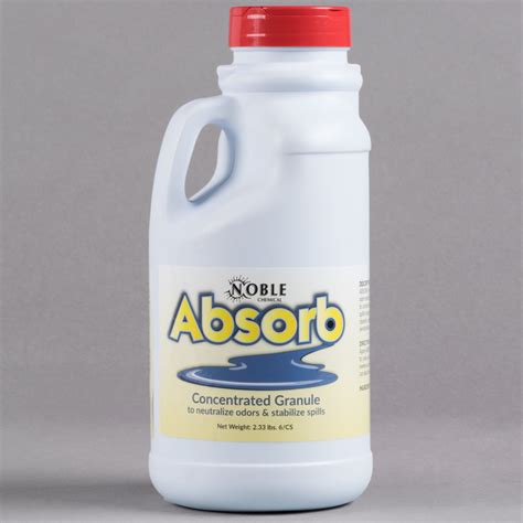 What liquid absorbs odor?