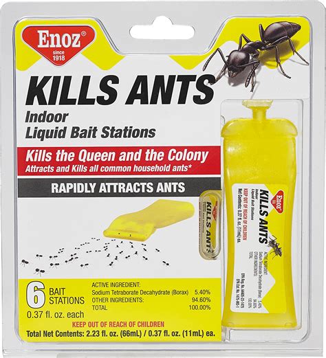 What liquid attracts ants?