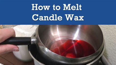 What liquid can melt wax?