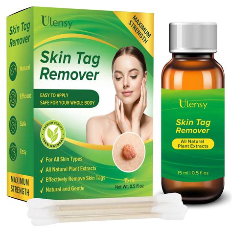What liquid removes skin tags?