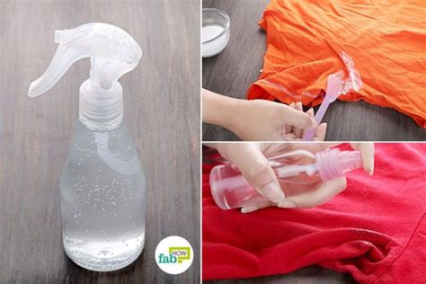 What liquid removes smell from clothes?
