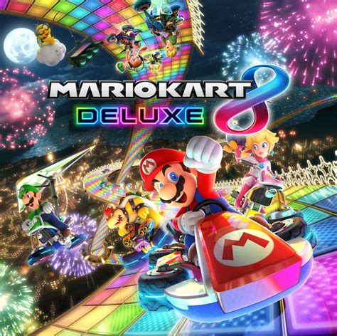 What makes Mario Kart 8 Deluxe Deluxe?