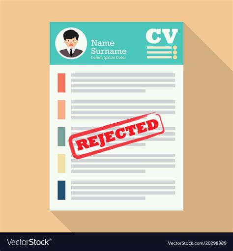 What makes a CV rejected?