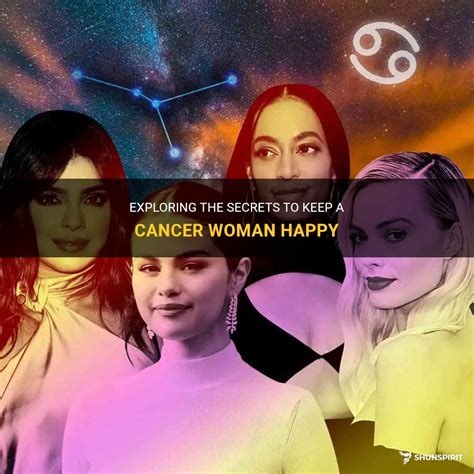 What makes a Cancer woman happy?