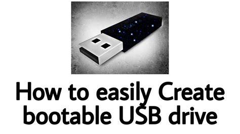 What makes a USB drive bootable?