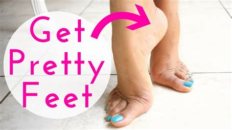 What makes a foot look pretty?